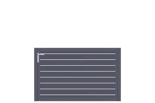 Aluminium Gartentor-Flügel Vidal Line 100 - Höhe 100cm, Breite 162cm