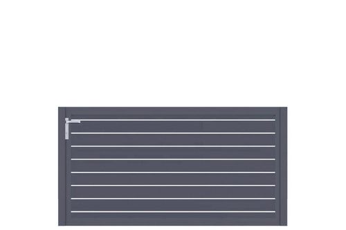 Aluminium Gartentor-Flügel Vidal Line 100 - Höhe 100cm, Breite 191cm