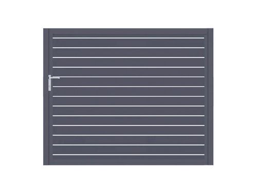 Aluminium Gartentor-Flügel Vidal Line 100 - Höhe 160cm, Breite 191cm