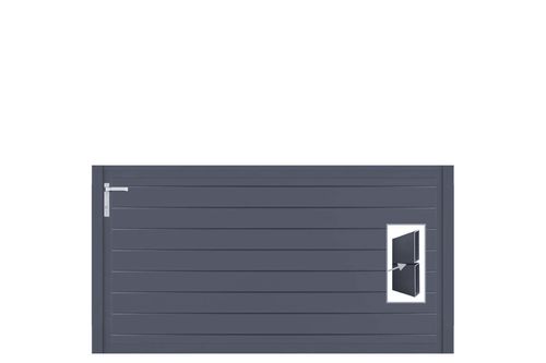 Aluminium Gartentor-Flügel Vidal Pure - Höhe 100cm, Breite 191cm