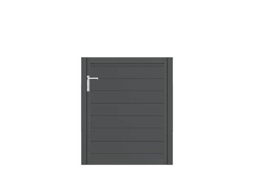 Aluminium Gartentor-Flügel Vidal Snap - Höhe 120cm, Breite 104cm