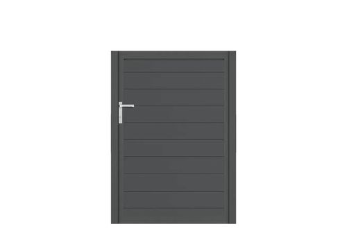 Aluminium Gartentor-Flügel Vidal Snap - Höhe 140cm, Breite 104cm