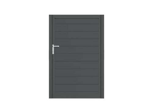 Aluminium Gartentor-Flügel Vidal Snap - Höhe 160cm, Breite 104cm