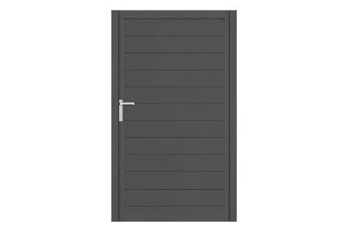 Aluminium Gartentor-Flügel Vidal Snap - Höhe 180cm, Breite 104cm