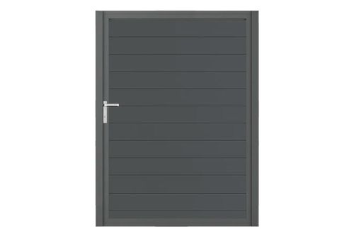Aluminium Gartentor-Flügel Vidal Snap - Höhe 180cm, Breite 133cm
