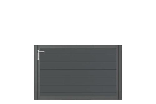 Aluminium Gartentor-Flügel Vidal Snap - Höhe 100cm, Breite 162cm