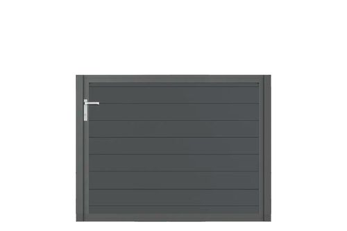 Aluminium Gartentor-Flügel Vidal Snap - Höhe 120cm, Breite 162cm