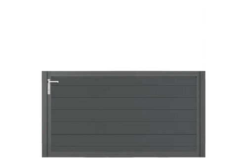 Aluminium Gartentor-Flügel Vidal Snap - Höhe 100cm, Breite 191cm