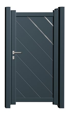 Aluminium Gartentor Vector - Höhe 160cm, Breite 100cm