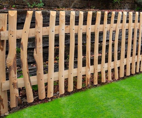 Staketenzaun Rustic