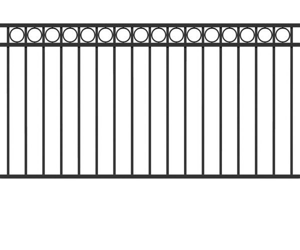 Zaunelement Circle