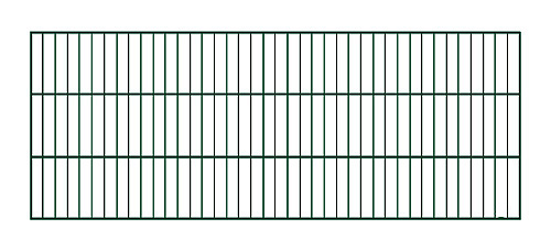 Stabmattenzaun Neo zum Einbetonieren