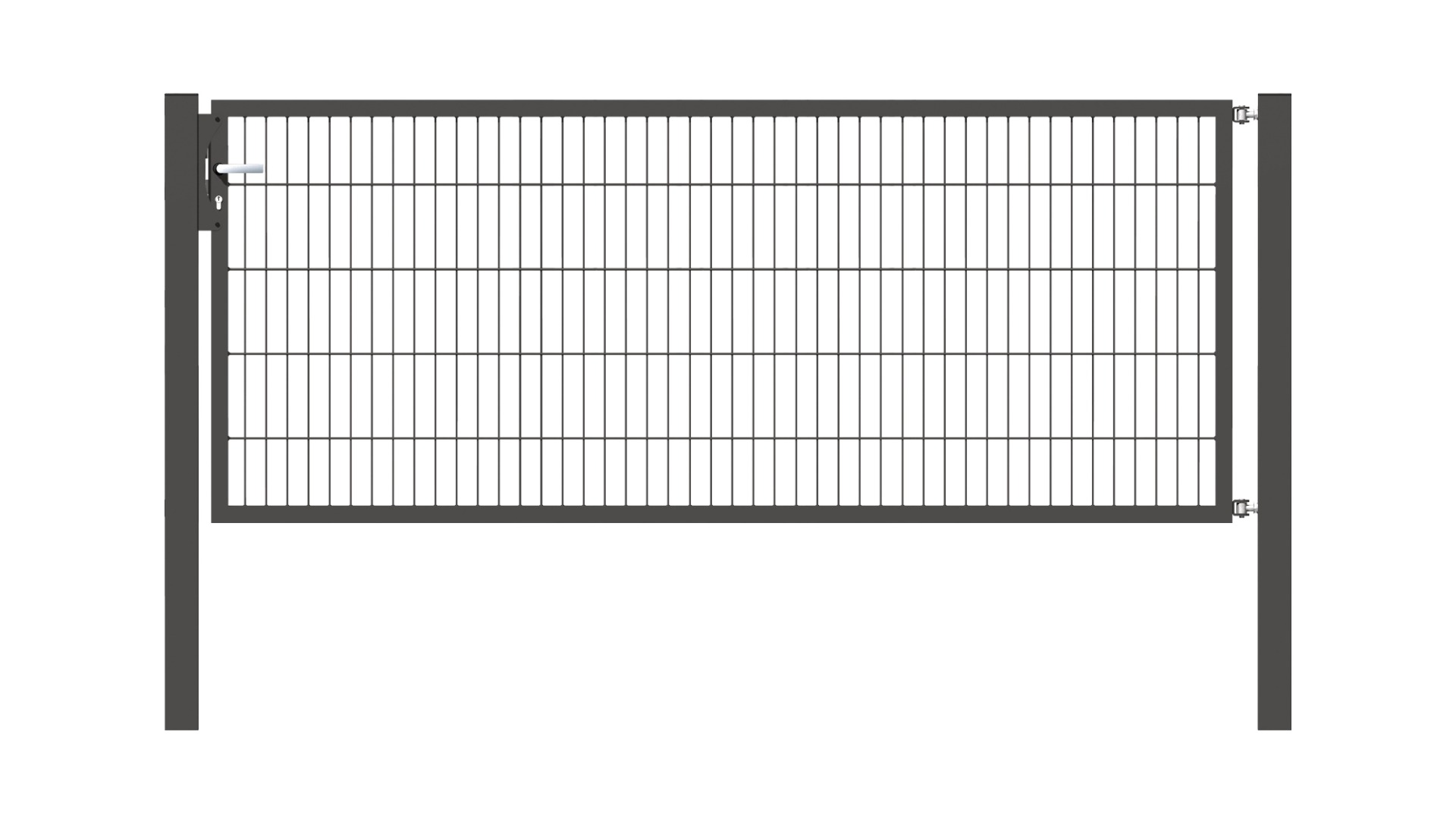 Gartentor Optima Flexo - Höhe 100cm, Breite 250cm