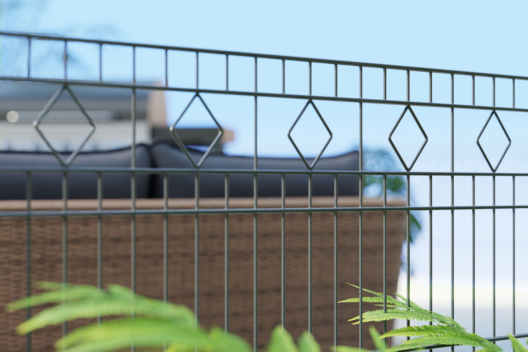 Schmuckzaun-Set New Diamond