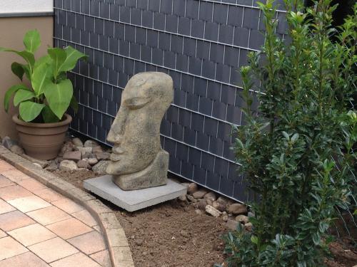 Sichtschutzzaun für die Terrasse.